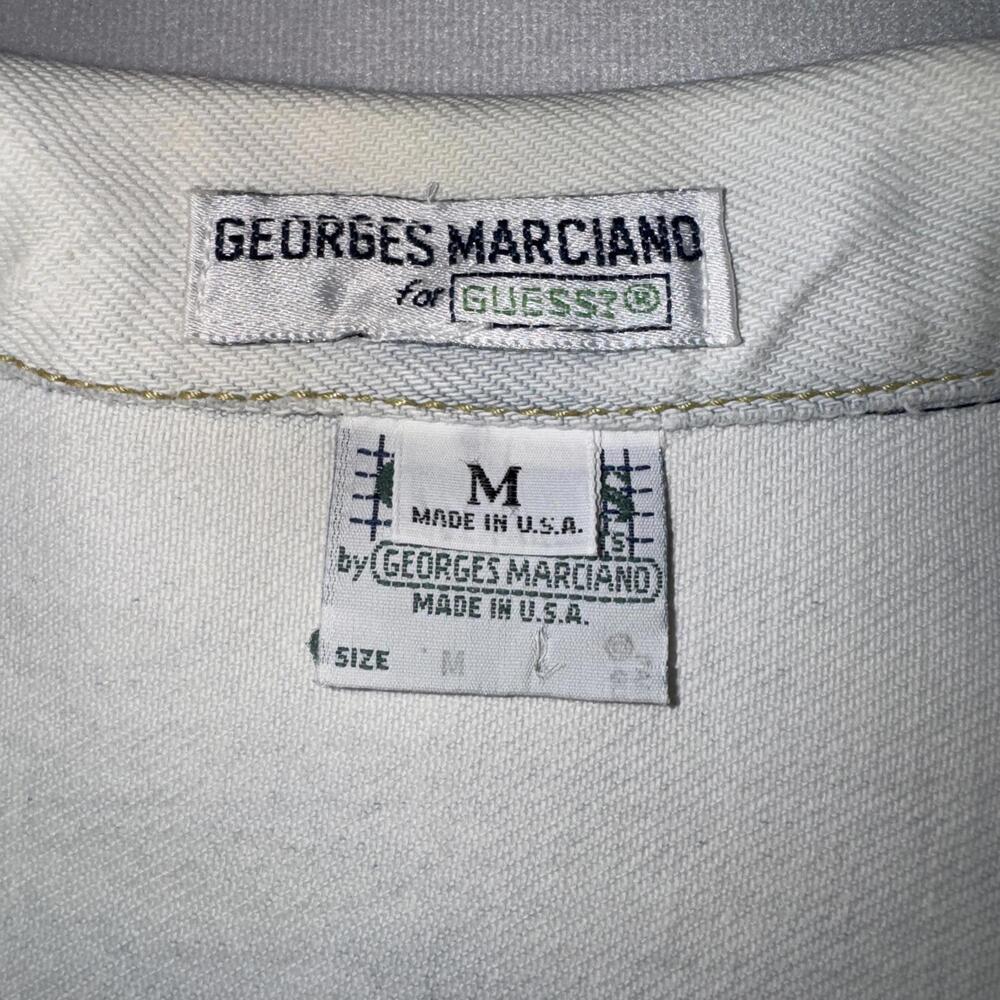 Vintage 90s Guess Georges Marciano Denim Jacket - Medium - Picture 3 of 6